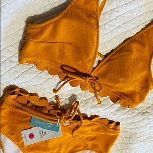 Two piece high waist bikini!